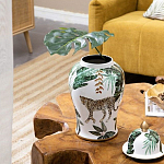 Ваза из фарфора с ручной росписью Leopard Collection  варинант исполнения - 7 | Loft Concept в Воронеже