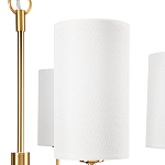 Люстра с белыми плафонами в форме цилиндра и металлическим основанием Nicoleta варинант исполнения - 2 | Loft Concept в Воронеже