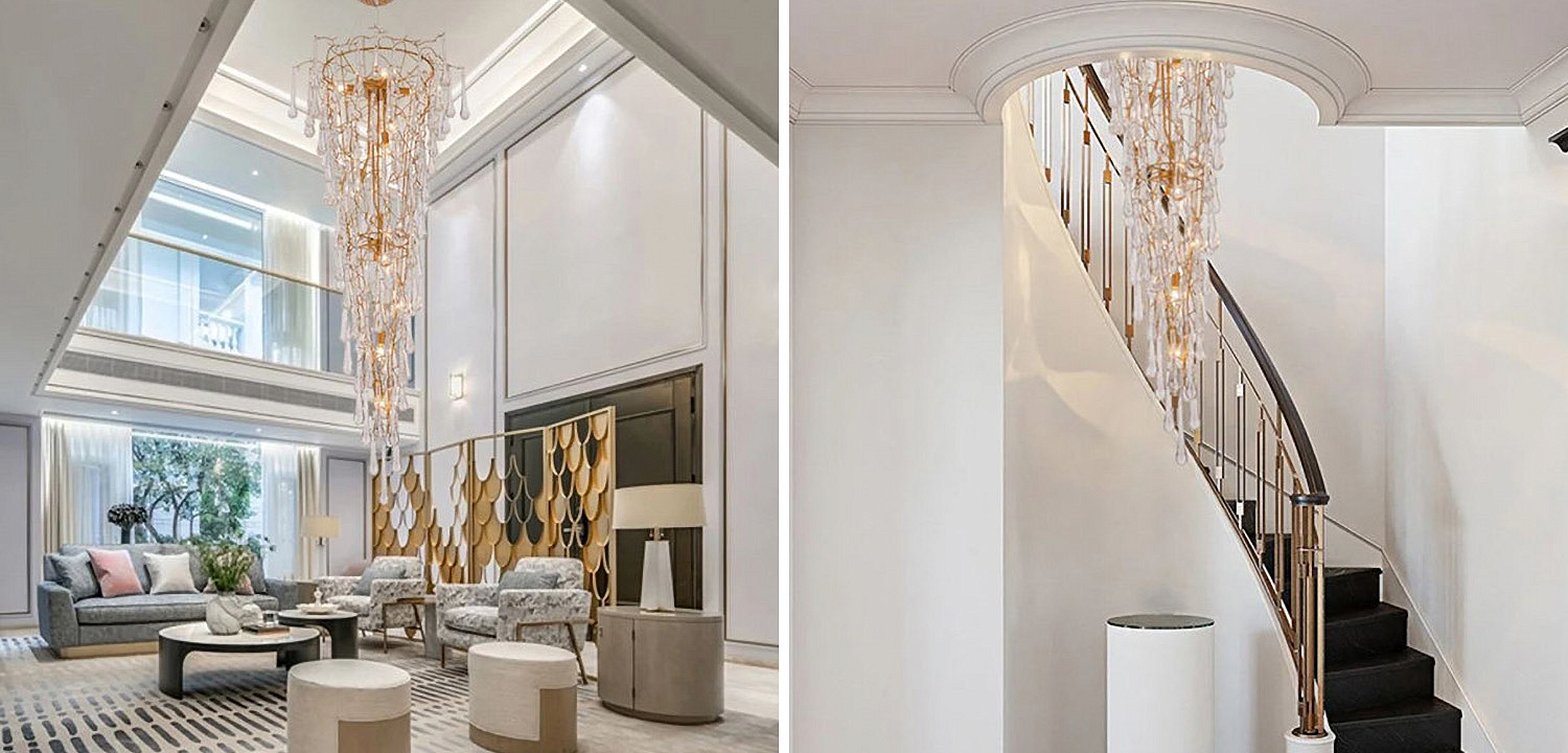 Люстра Waterfall Chandelier Crystal Drops Люстра Waterfall Chandelier Crystal Drops - Loft-Concept в Воронеже