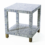 Тумба Прикроватная Snartoon Bone Inlay Bedside Cabinet варинант исполнения - 1 | Loft Concept в Воронеже