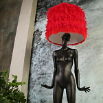 Лампа MANNEQUIN LAMP с абажуром модельный позинг варинант исполнения - 6 | Loft Concept в Воронеже