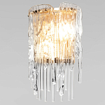 Бра с эффектом стекающего стекла и прозрачными трубками Textured Glass варинант исполнения - 4 | Loft Concept в Воронеже