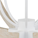 Подвесной светильник из дерева в форме сферы Eco Light варинант исполнения - 1 | Loft Concept в Воронеже