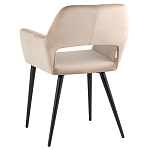 Стул с подлокотниками бежевый NEASAN STOOL варинант исполнения - 5 | Loft Concept в Воронеже