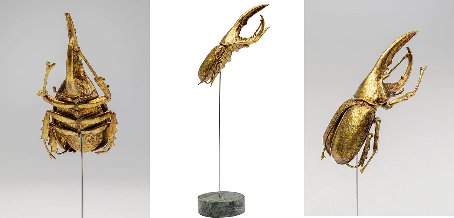 Статуэтка Golden Beetle on standing II - Loft-Concept в Воронеже