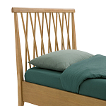 Кровать детская из массива гевеи Eliza варинант исполнения - 4 | Loft Concept в Воронеже