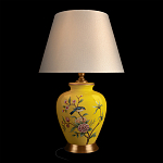 Настольная лампа желтая с изображением птиц Slip Away варинант исполнения - 8 | Loft Concept в Воронеже