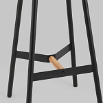Черный барный стул Knopper варинант исполнения - 6 | Loft Concept в Воронеже