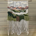  Гобелен Волшебный Лес в зеленых тонах Magic Forest I  варинант исполнения - 5 | Loft Concept в Воронеже