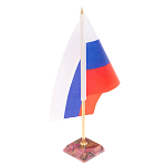 Флагшток на подставке из натурального камня Stone Flagpole варинант исполнения - 2 | Loft Concept в Воронеже