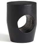 Приставной столик черного цвета AMORPHOUS варинант исполнения - 2 | Loft Concept в Воронеже