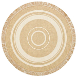 Ковер из комбинированного состава с узором The Cycle of Happiness варинант исполнения - 1 | Loft Concept в Воронеже