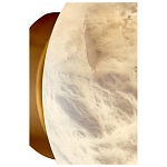 Бра в форме диска из натурального камня Cryptocrystalline Stone варинант исполнения - 3 | Loft Concept в Воронеже