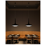 Подвесной вязаный черный светильник «Лампа Марракеша» варинант исполнения - 2 | Loft Concept в Воронеже