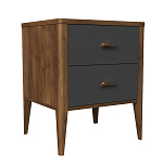 Тумба прикроватная с 2-мя ящиками Tasteful Furniture Light варинант исполнения - 4 | Loft Concept в Воронеже