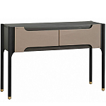 Консоль тёмно-коричневого цвета с 2-мя ящиками Gladstone варинант исполнения - 1 | Loft Concept в Воронеже