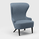 Мебельная ткань Шенилл голубой цвет 142 см T4-49 варинант исполнения - 4 | Loft Concept в Воронеже