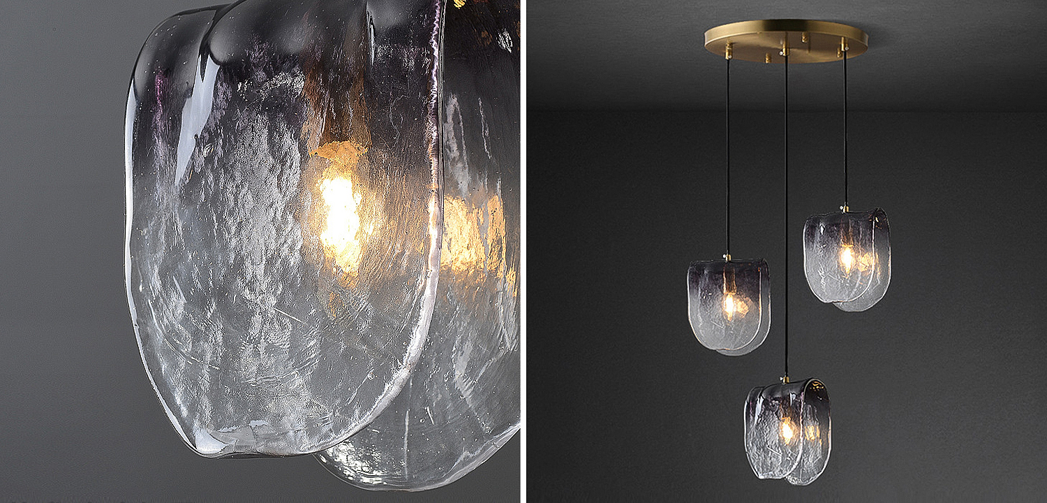 Каскадный светильник Loft Industry Modern Stormy Rain 3 плафона Каскадный светильник Loft Industry Modern Stormy Rain 3 плафона - Loft-Concept в Воронеже