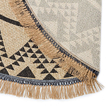 Ковер круглый из комбинированного состава Fantasy варинант исполнения - 4 | Loft Concept в Воронеже