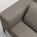 Мебельная ткань Шенилл коричневый цвет 142 см T4-56 варинант исполнения - 11 | Loft Concept в Воронеже