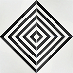 Дизайнерская плитка с узором Квадрат варинант исполнения - 1 | Loft Concept в Воронеже