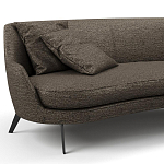 Мебельная ткань Шенилл коричневый цвет 138 см T4-41 варинант исполнения - 10 | Loft Concept в Воронеже