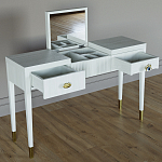 Туалетный стол - Трельяж Elsa Dreams White 120 см варинант исполнения - 2 | Loft Concept в Воронеже