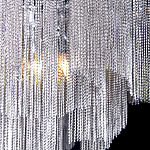 Люстра потолочная с металлическими цепочками Диаметр 99 см Atlantis Chain варинант исполнения - 5 | Loft Concept в Воронеже