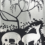 Обои ручная роспись в стиле Арт-деко Rateau Original colourway on Electrum gilded paper варинант исполнения - 2 | Loft Concept в Воронеже