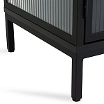 Сервант четырехдверный с рифленым стеклом The Keeper варинант исполнения - 5 | Loft Concept в Воронеже