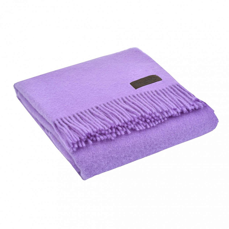 Плед DALIA 3827 Marzotto Violet Dusk ( фиолетовый сумрак ) в Воронеже | Loft Concept 