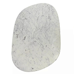 Журнальный столик овальный с мраморной столешницей Decor Showcase варинант исполнения - 2 | Loft Concept в Воронеже