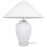 Настольная лампа керамическая с абажуром Valencia варинант исполнения - 2 | Loft Concept в Воронеже