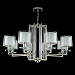 Люстра с 8-ю цилиндрическими плафонами из стекла Laurent варинант исполнения - 9 | Loft Concept в Воронеже