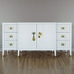 Большой Комод-буфет Elsa Dreams White с ящиками варинант исполнения - 3 | Loft Concept в Воронеже