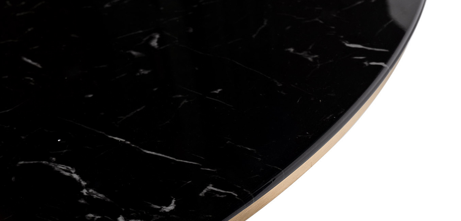 Стол Tulip black Marble 120 Стол Tulip black Marble 120 - Loft-Concept в Воронеже