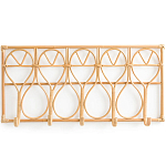 Настенная вешалка из ротанга Wila Wall Hanger L варинант исполнения - 3 | Loft Concept в Воронеже