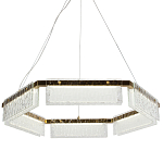 Светодиодная люстра с рельефным стеклом ICE GLASS 70 варинант исполнения - 1 | Loft Concept в Воронеже