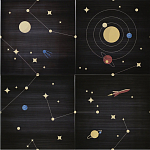 Плитка ассорти Космос варинант исполнения - 1 | Loft Concept в Воронеже