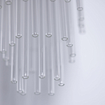 Бра с круглым основанием и длинными прозрачныи стеклянными трубками Nembus варинант исполнения - 6 | Loft Concept в Воронеже