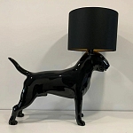 Лампа COLLECTION OF DOGS с абажуром Бультерьер варинант исполнения - 9 | Loft Concept в Воронеже