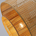 Подвесной светильник с абажуром из плтеного бамбука Light Inside the Cell варинант исполнения - 5 | Loft Concept в Воронеже