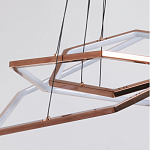 Люстра с 3-мя подвесами в виде шестиугольников Hexagon Horizontal варинант исполнения - 6 | Loft Concept в Воронеже