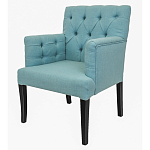 Кресло Addison Chic Armchair blue flax варинант исполнения - 3 | Loft Concept в Воронеже