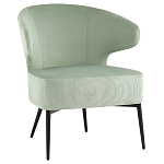 Современное мягкое кресло на металлических ножках Rakush Pistachio варинант исполнения - 1 | Loft Concept в Воронеже