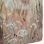 Современный Гобелен из шерсти в бежевых тонах Spring варинант исполнения - 2 | Loft Concept в Воронеже