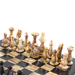 Шахматы настольные из натурального камня Оникс Decorative Thematic Chess варинант исполнения - 2 | Loft Concept в Воронеже