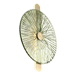 Бра с круглым стеклянным плафоном Gingham варинант исполнения - 5 | Loft Concept в Воронеже