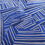 Мебельная ткань Жаккард синий принт 140 см T2-132 варинант исполнения - 1 | Loft Concept в Воронеже