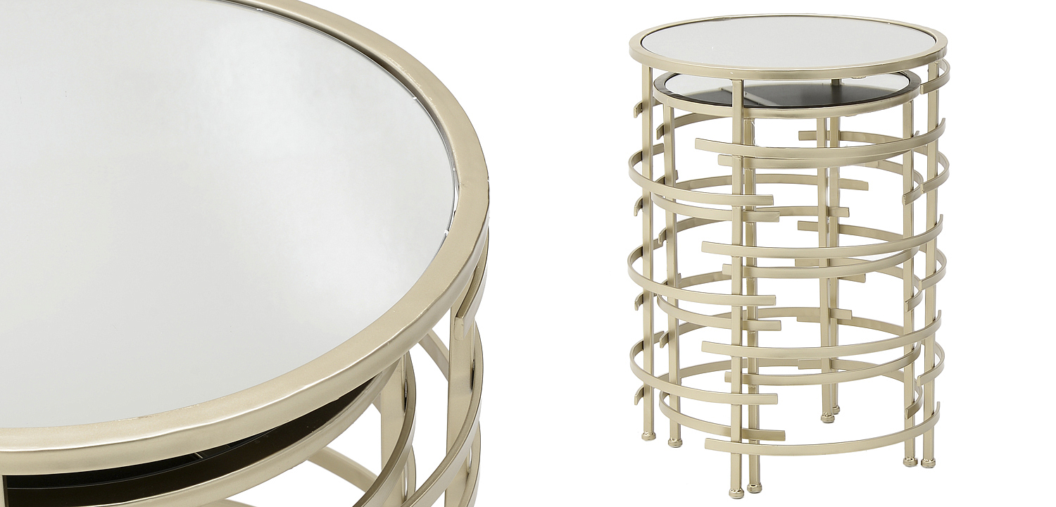 Комплект приставных столов Lourdes Table Комплект приставных столов Lourdes Table - Loft-Concept в Воронеже